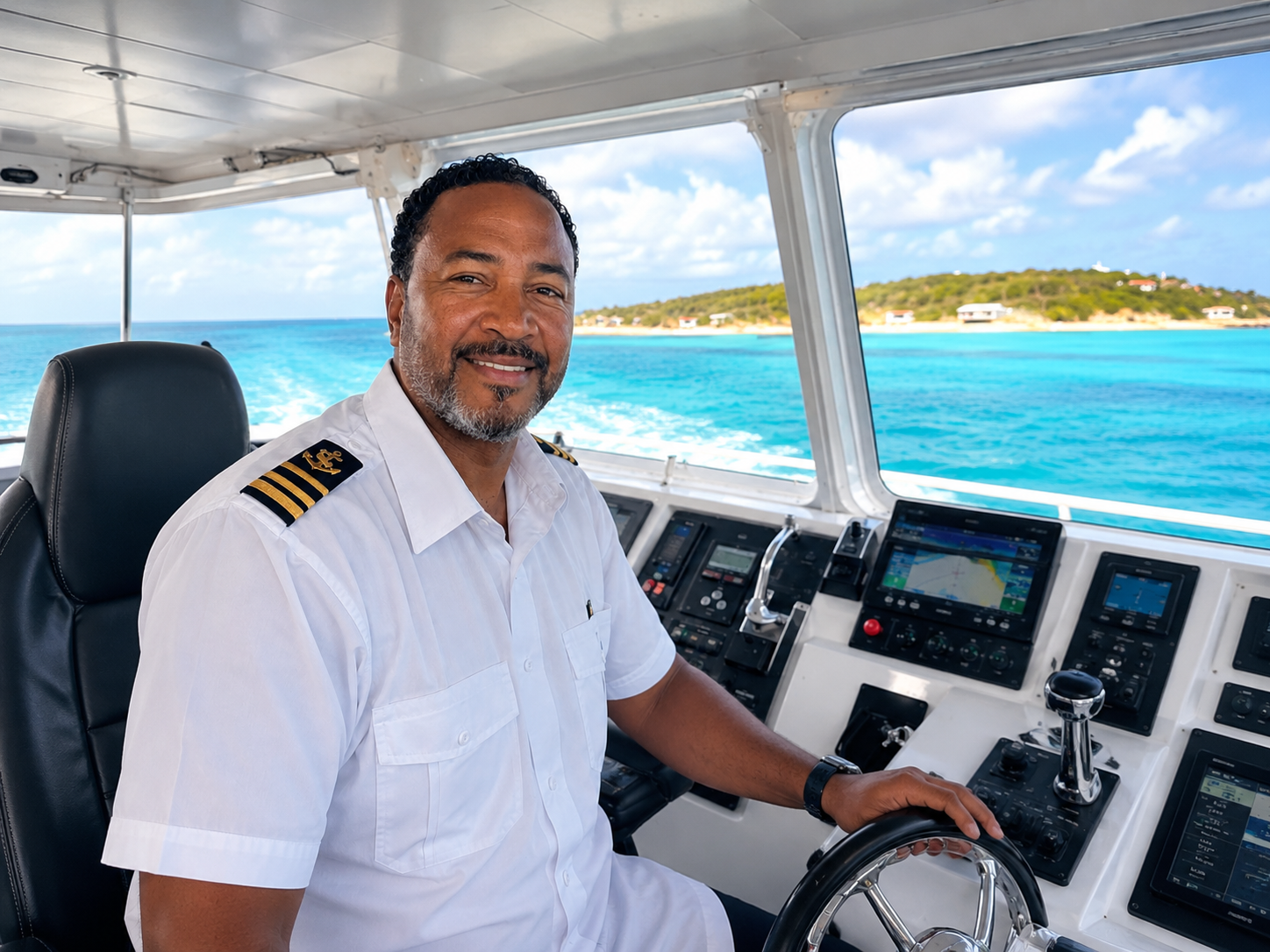 Semi-private sea shuttle from SXM airport to Anguilla